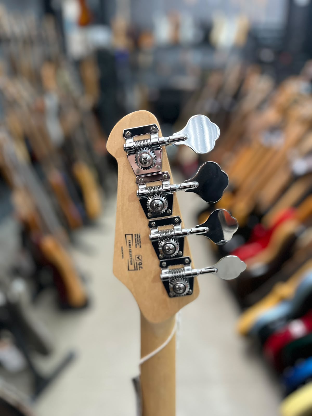 Baixo Waldman Bass MB100 LB 4 CORDAS AZUL BEBE miniatura 7