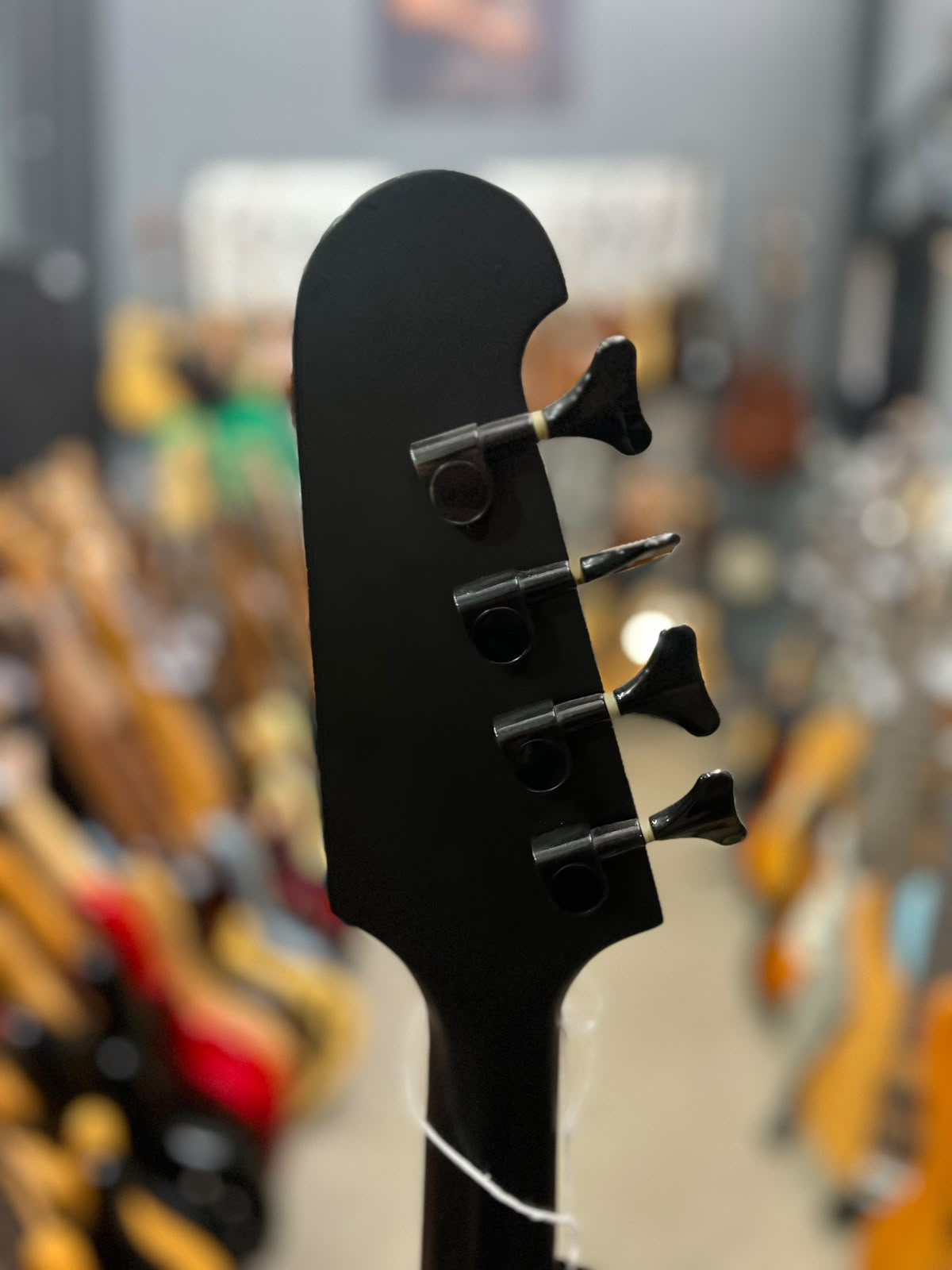 Baixo Epiphone Preto Fosco 4 cordas miniatura 7