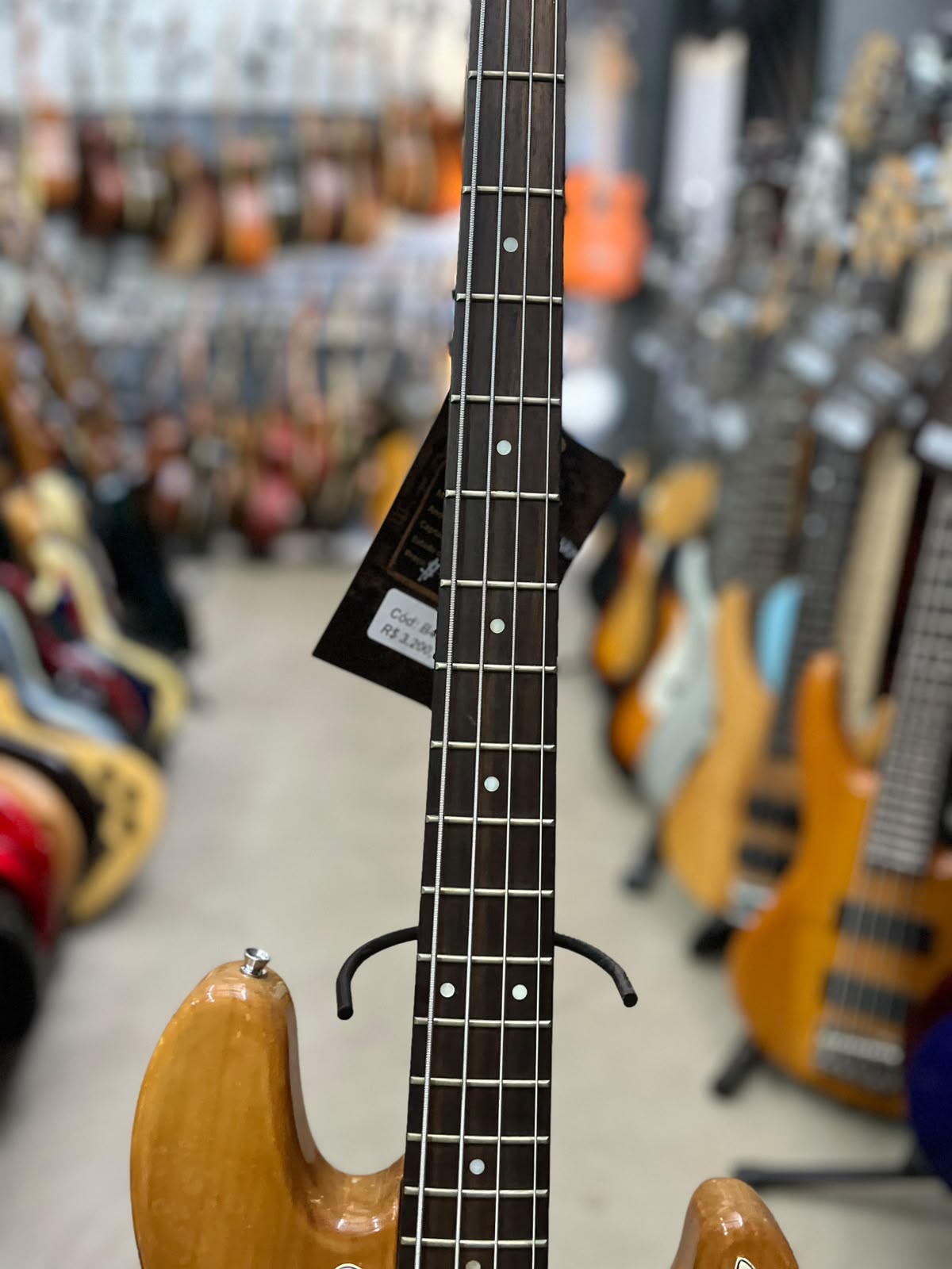 Baixo  Squier  J Bass 4cordas miniatura 5