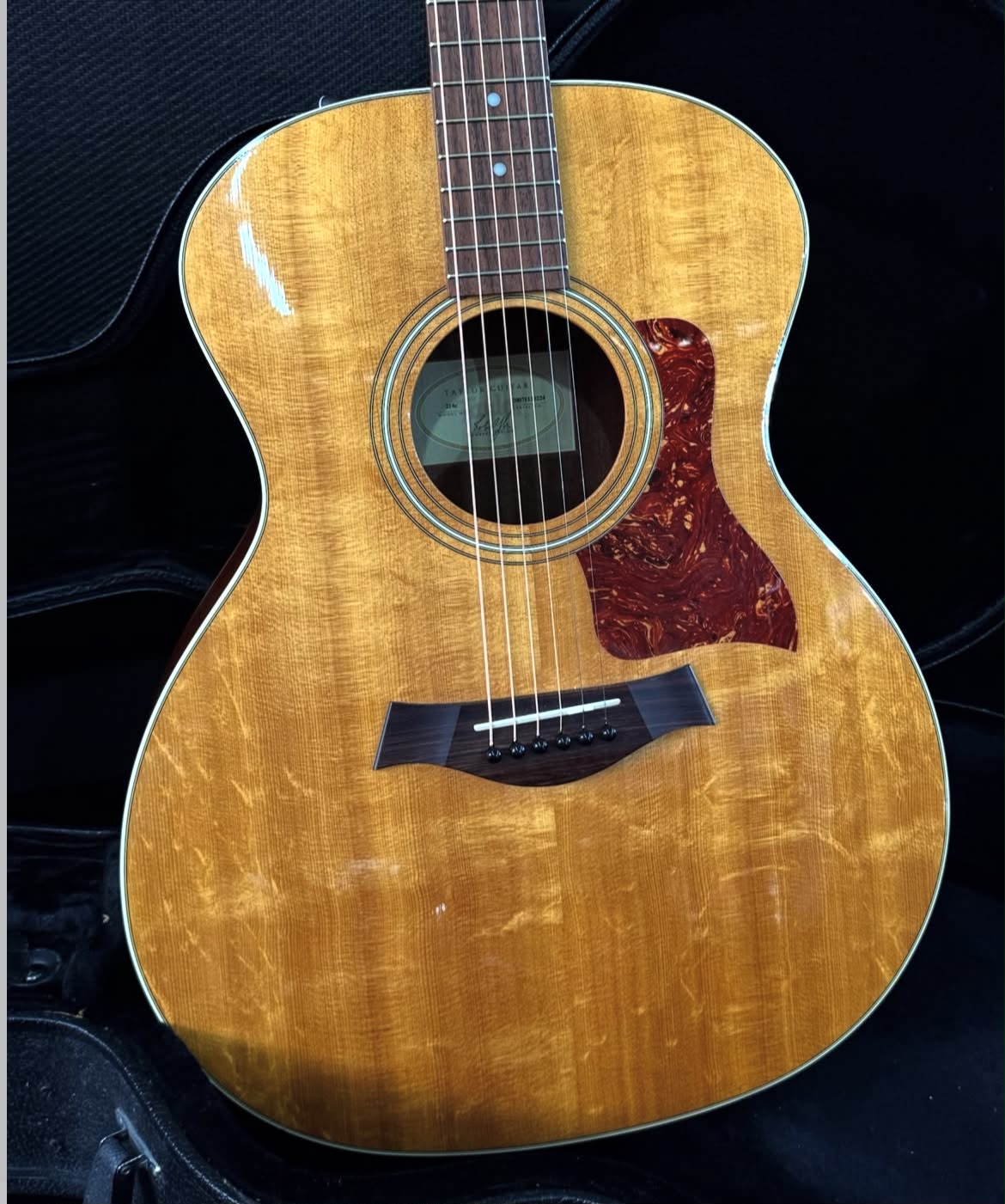 VIOLÃO TAYLOR 214C NATURAL COM CASE miniatura 2