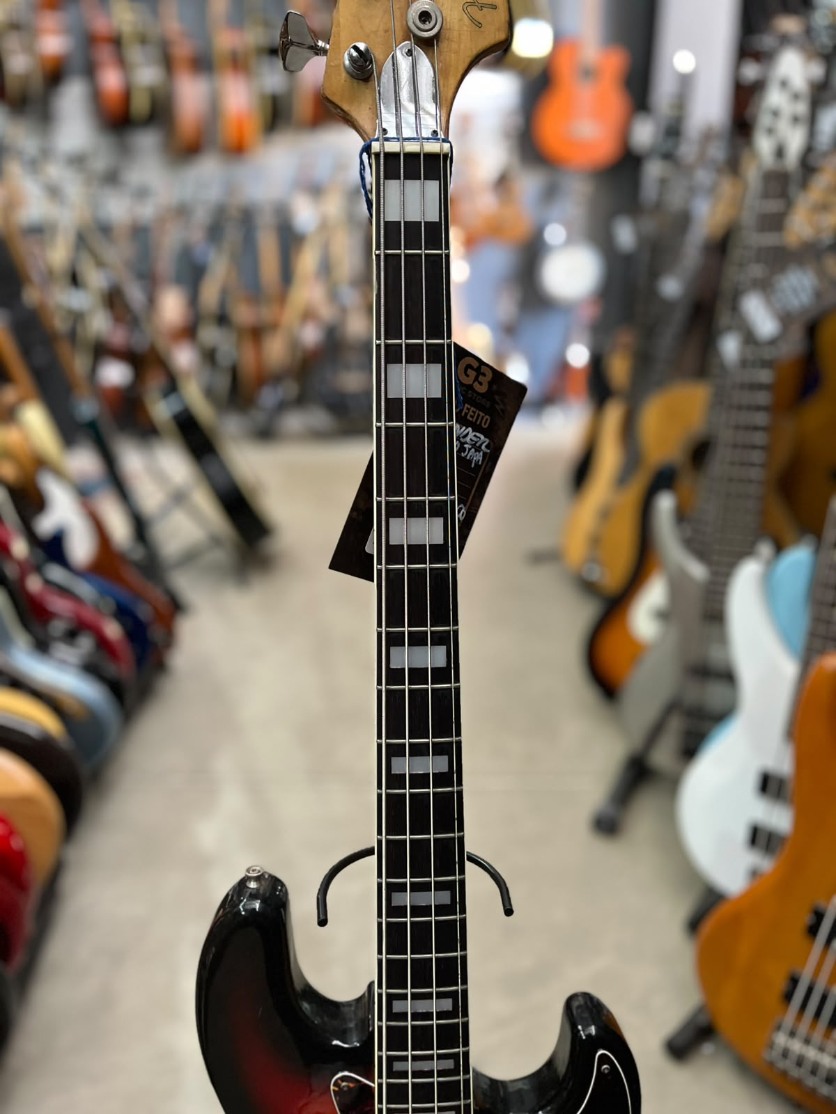 Baixo Fender  Greco japonês miniatura 4