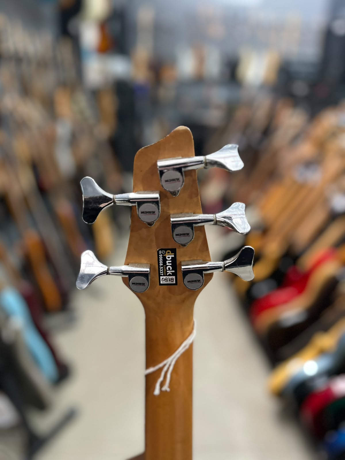 Biaxo Marca Washburn – Modelo: Xb 500 – 5 cordas miniatura 6
