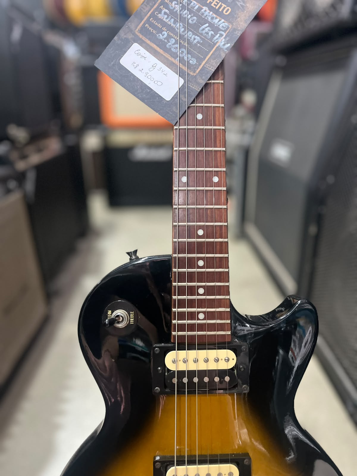 Epiphone Studio Lp les paul sunburst miniatura 4