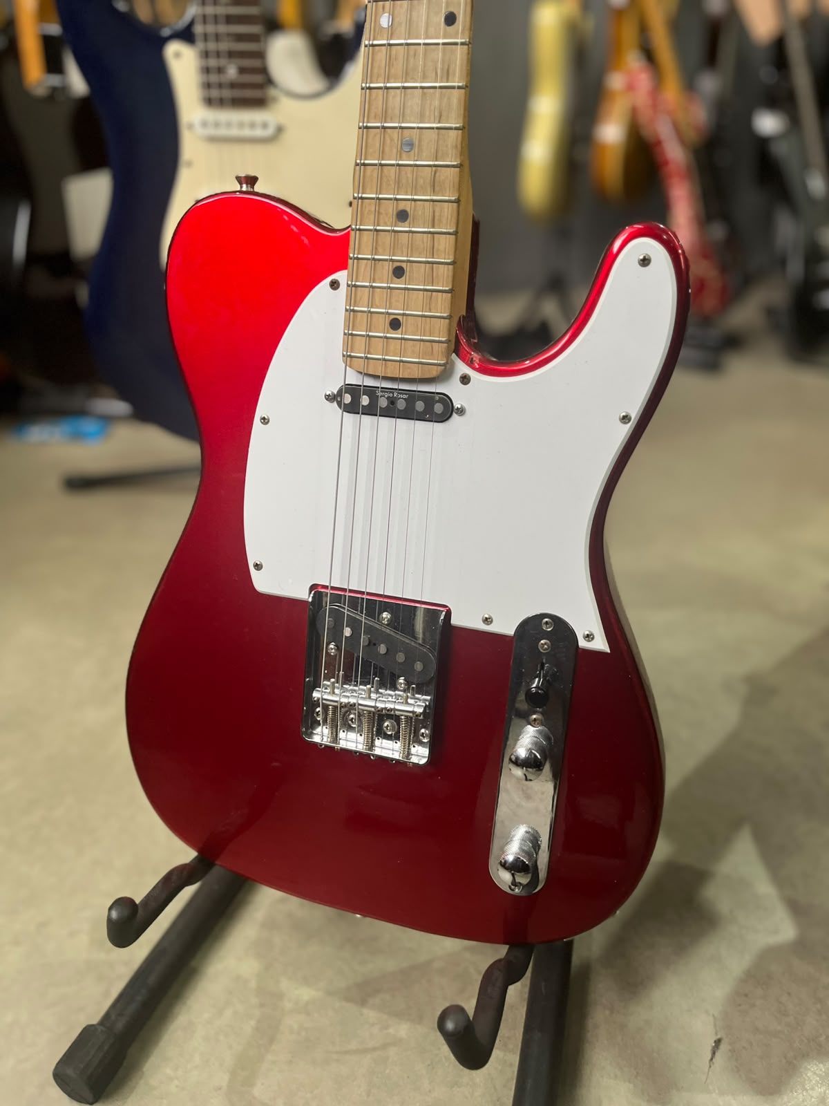 Guitarra PHX telecaster VERMELHA ( Sérgio Rosar) miniatura 2