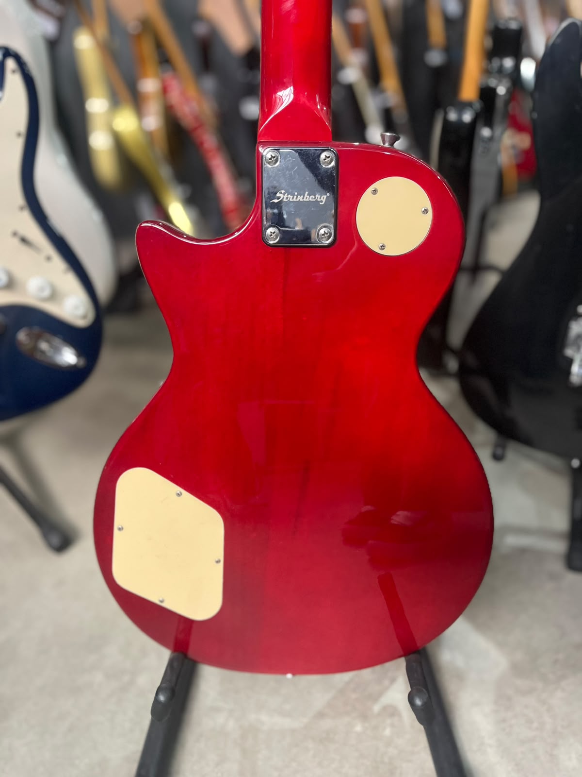 GUITARRA STRINBERG  LES PAUL  LPS 230 CHERRYBURST miniatura 7