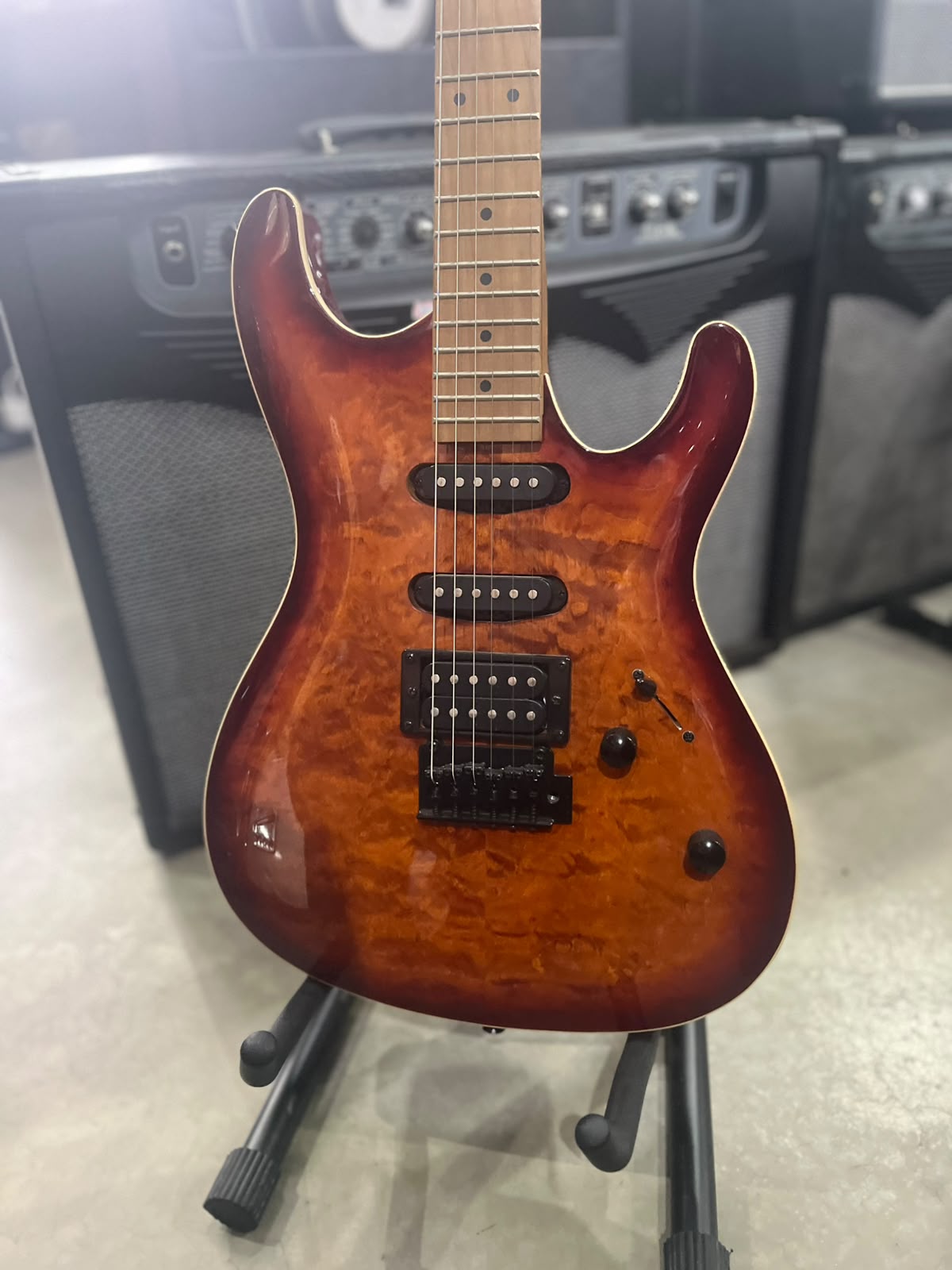 Guitarra Waldman  WIS-160 miniatura 4