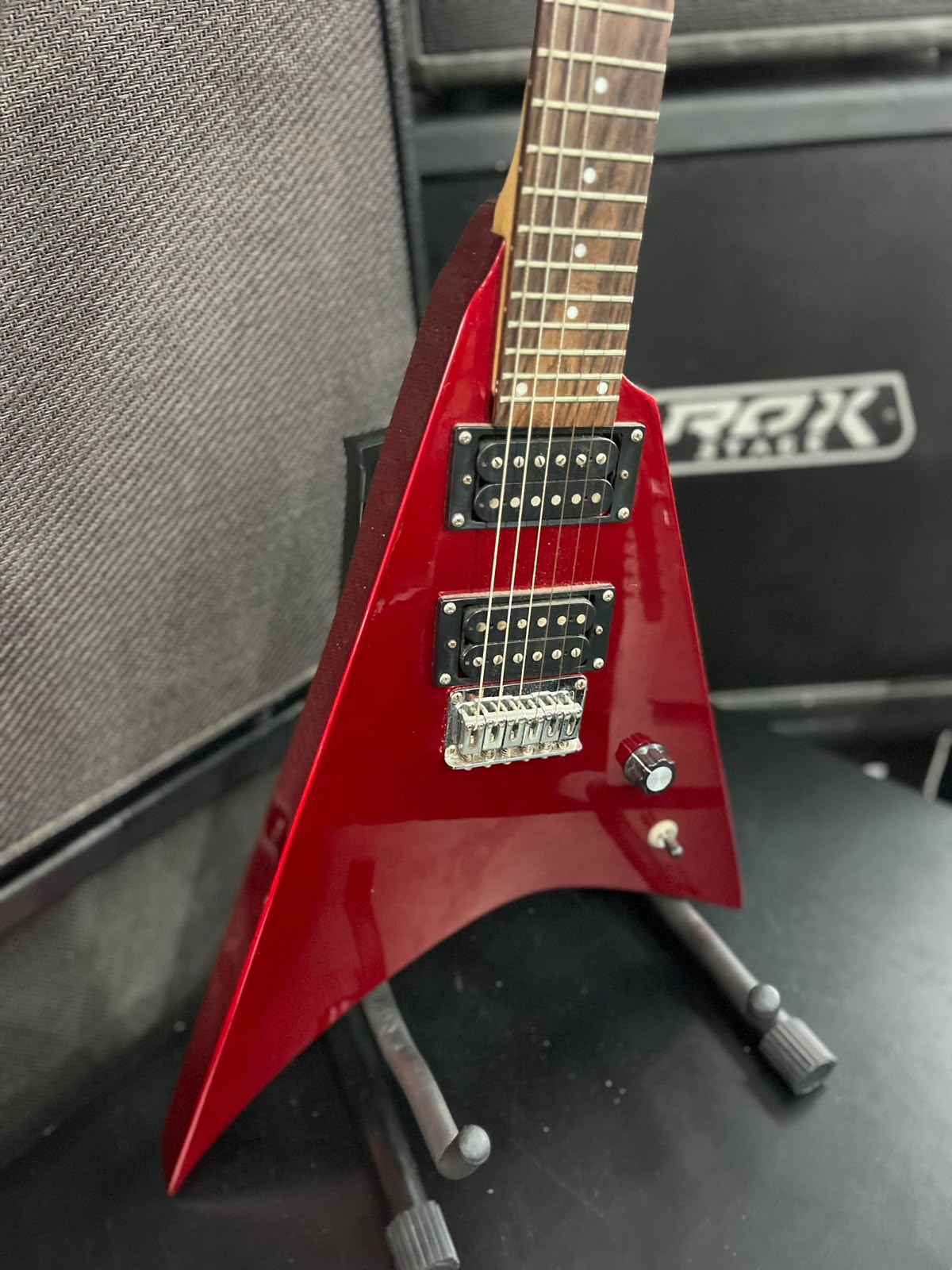 Guitarra Marca Peavey – Modelo: Vortex Vermelha miniatura 4