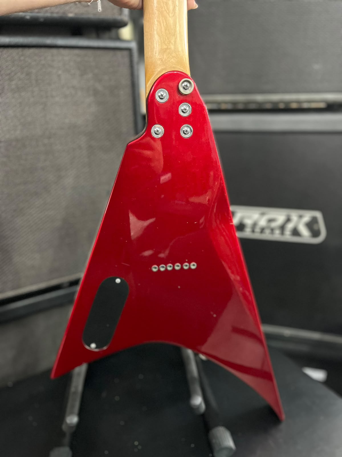 Guitarra Marca Peavey – Modelo: Vortex Vermelha miniatura 8
