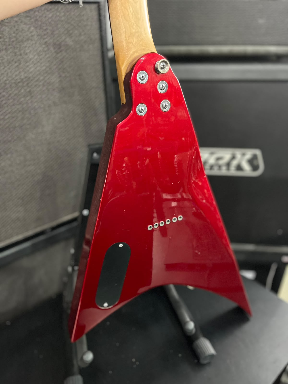 Guitarra Marca Peavey – Modelo: Vortex Vermelha miniatura 9