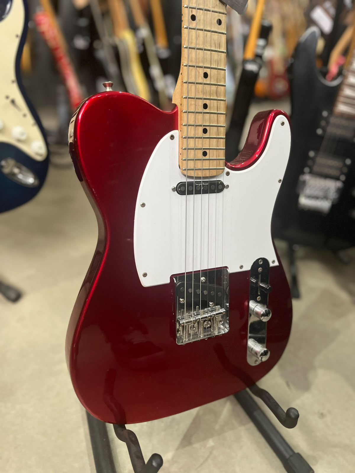 Guitarra PHX telecaster VERMELHA ( Sérgio Rosar) miniatura 3