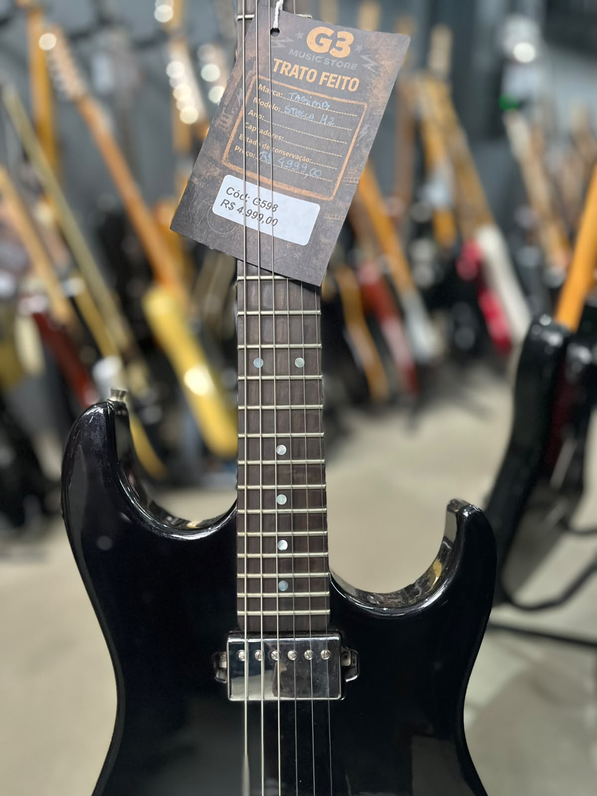 Guitarra Tagima  Stella H2 miniatura 4