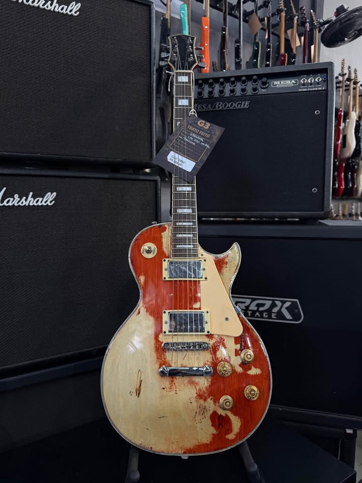 Guitarra Strinberg LPS230 les Paul relicada