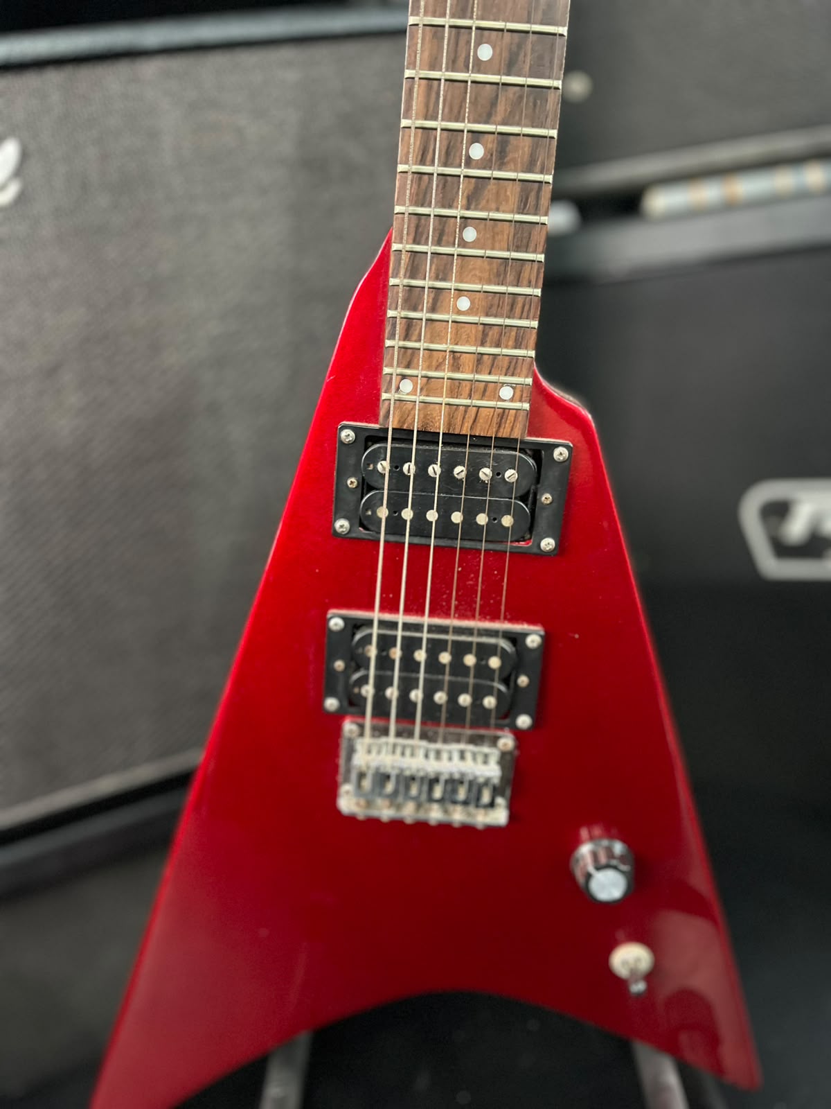 Guitarra Marca Peavey – Modelo: Vortex Vermelha miniatura 2