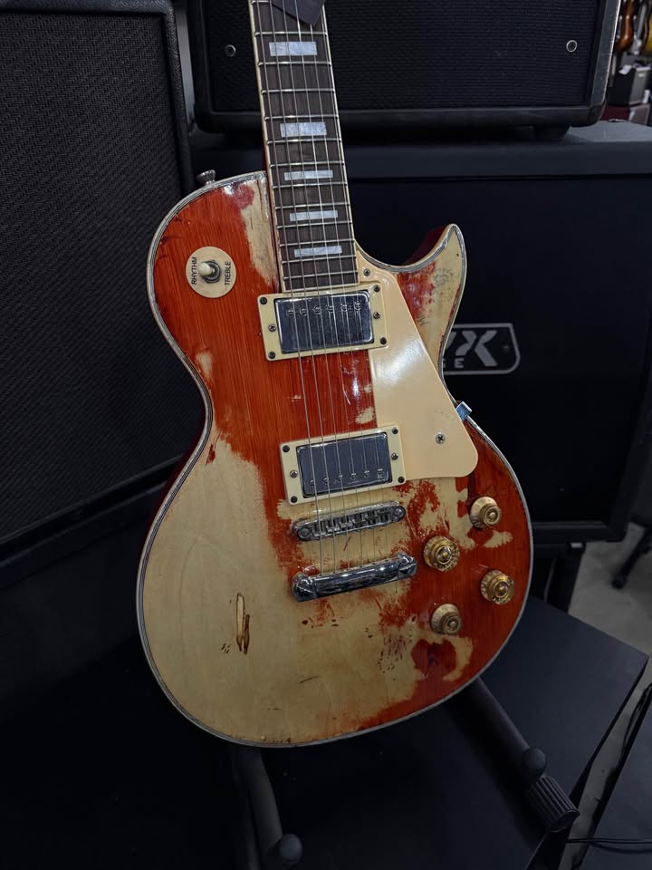 Guitarra Strinberg LPS230 les Paul relicada miniatura 2