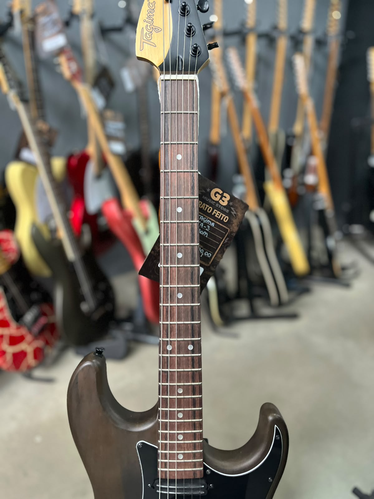 Guitarra Tagima  Juninho Afram JA- 3 miniatura 5