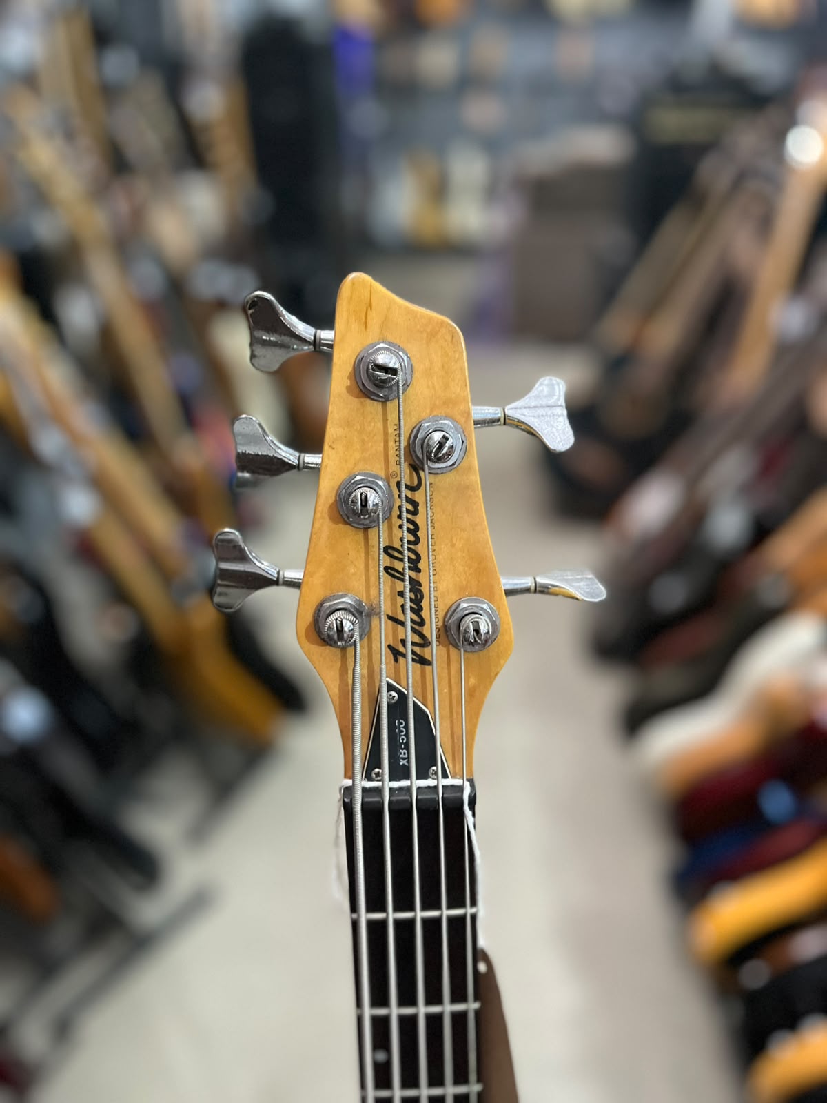 Baixo  Washburn  5 cordas Verde BX500 miniatura 6
